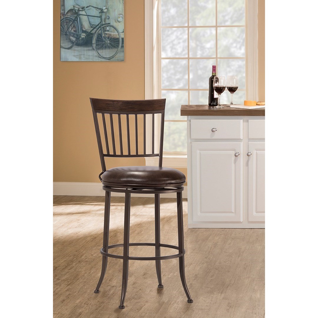 Hillsdale Bar Stools 4795827 Hawkins Commercial Grade Swivel Counter